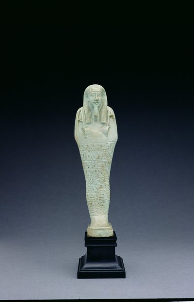 Figura di Shabti di Imhotep nato da Bastetirdis, Periodo Tardo da Egyptian 30th Dynasty